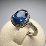 Natural Blue Sapphire 1.77 ct Ring
