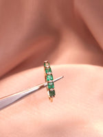 Forest Crown Emerald Ring